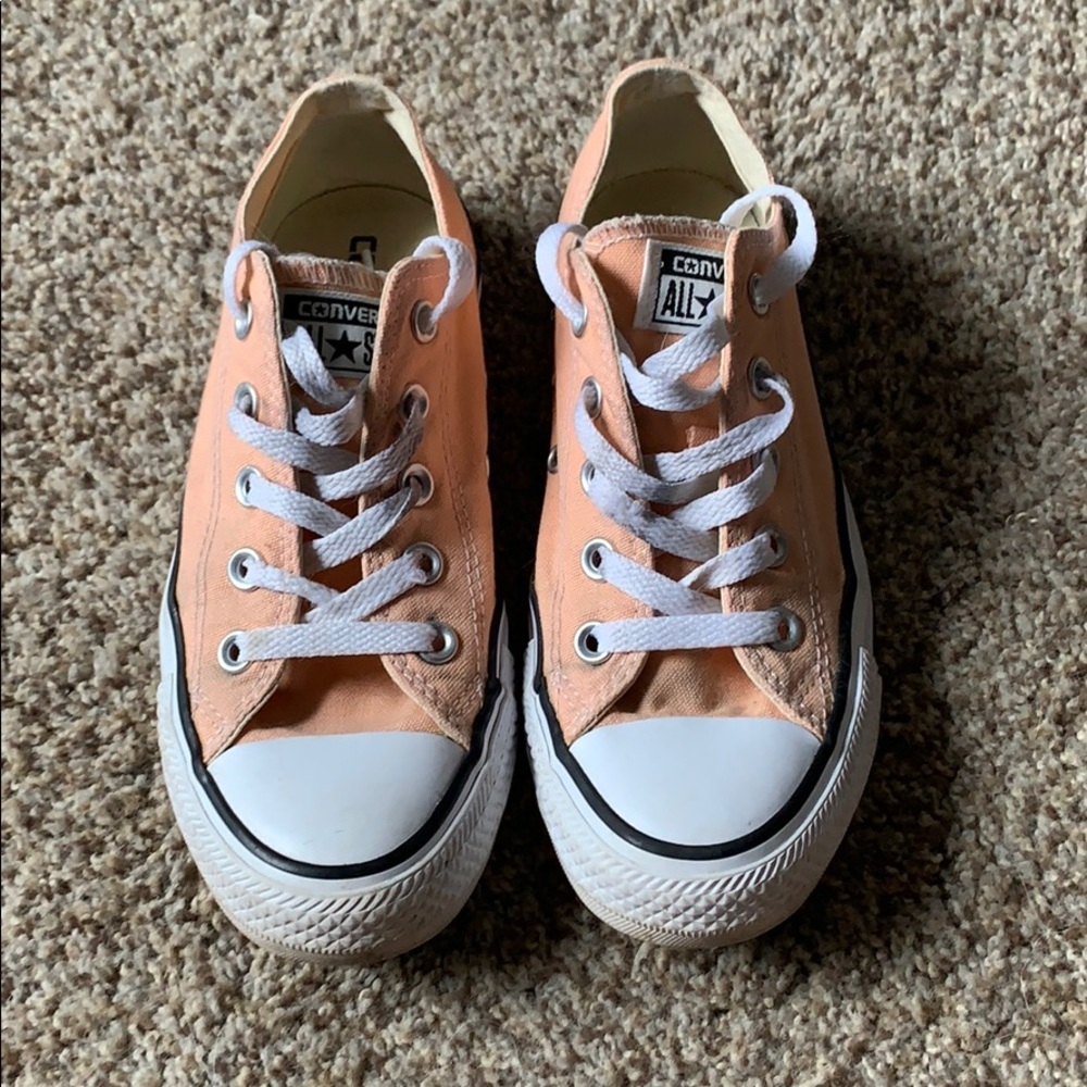 Orange converse